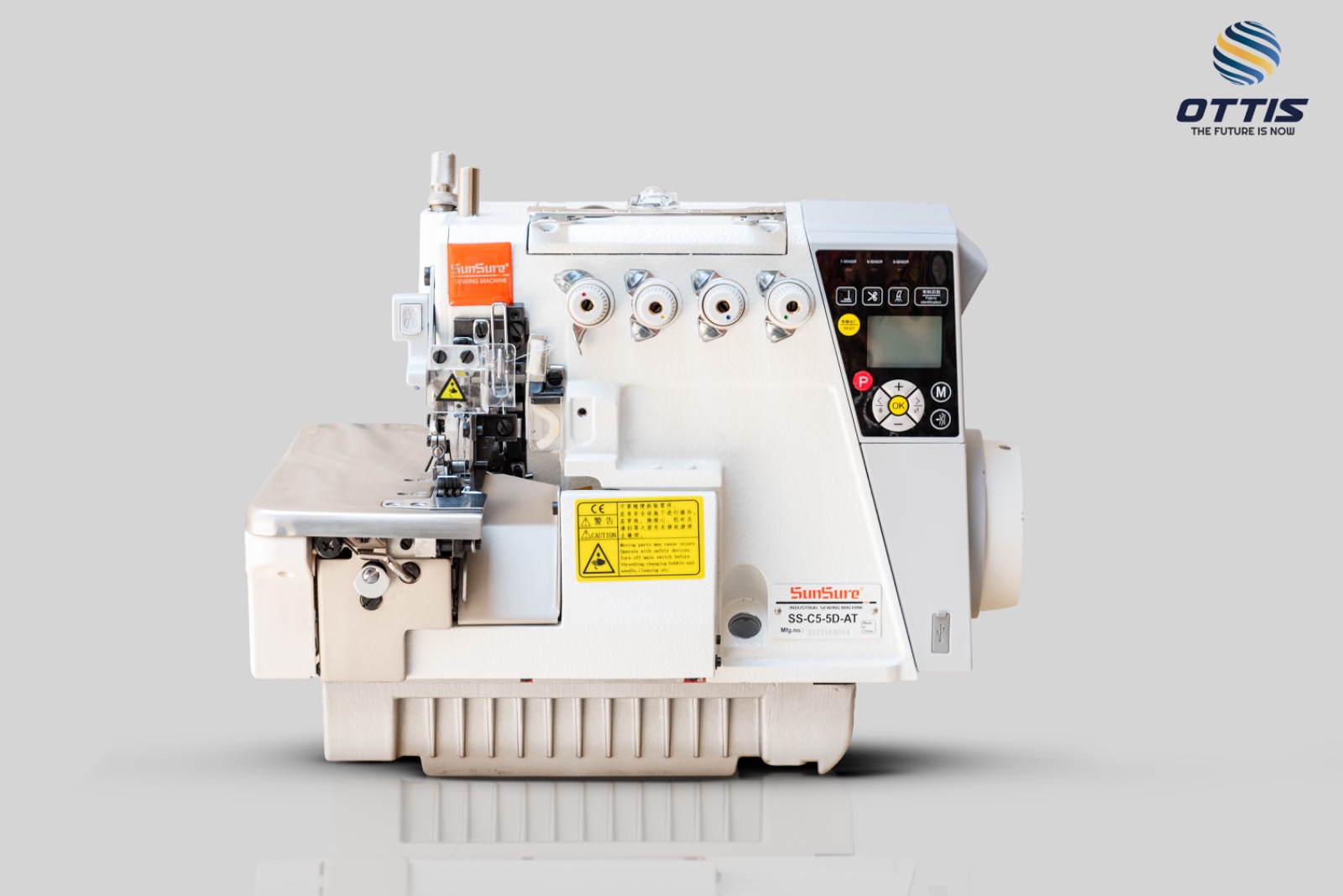 OVERLOCK ELECTRÓNICA 5 HILOS SS-C5-5D/AT
